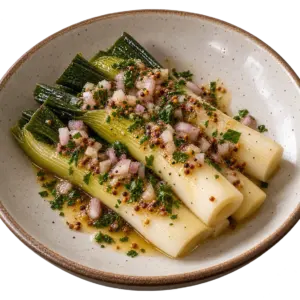 poireaux vinaigrette