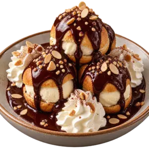 profiteroles chocolat