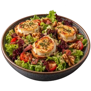 salade chevre chaud